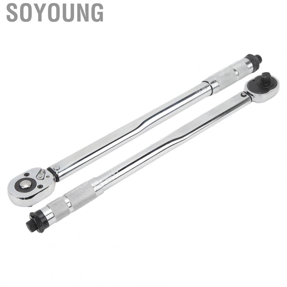 Soyoung Torque Wrench  Accurate To 4% Easy Read High Accuracy for Car Tires Engine Chassis