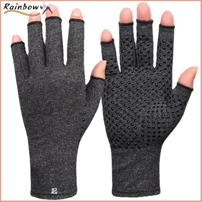1 Đôi Găng Tay Nửa Ngón Chống Trượt Thoáng Khí Thoải Mái