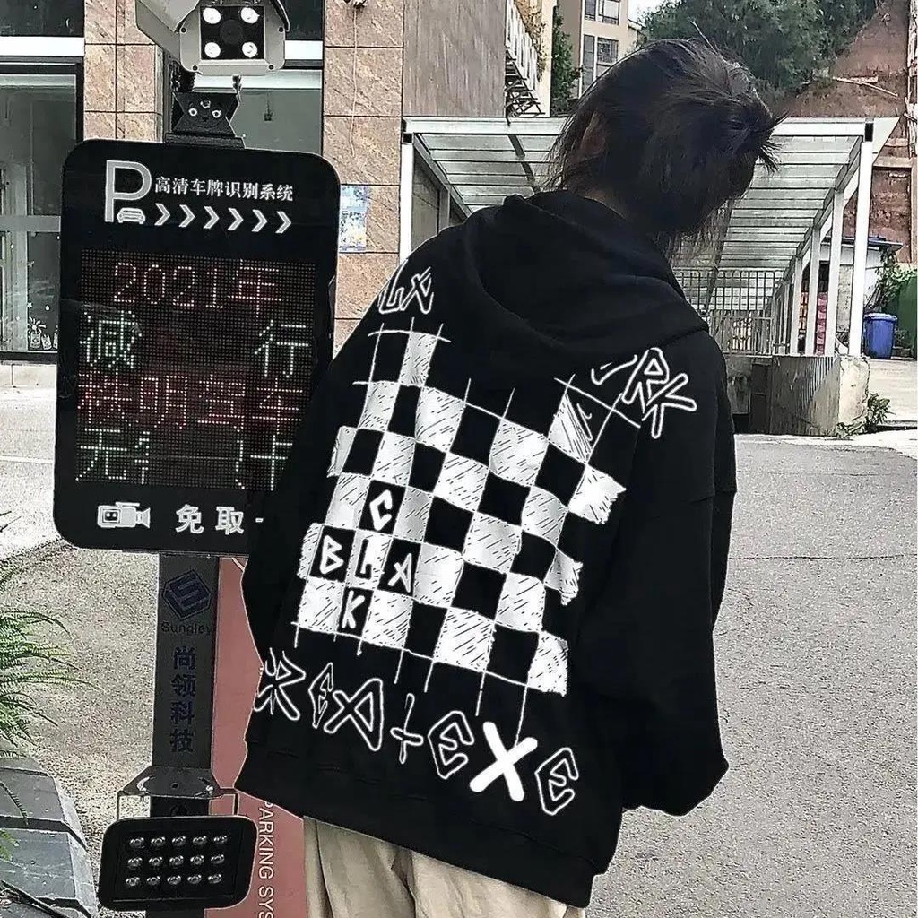 Áo Khoác Có Mũ Trùm Dáng Rộng Thiết Kế Mới Thời Trang Mùa Xuân Thu Theo Phong Cách