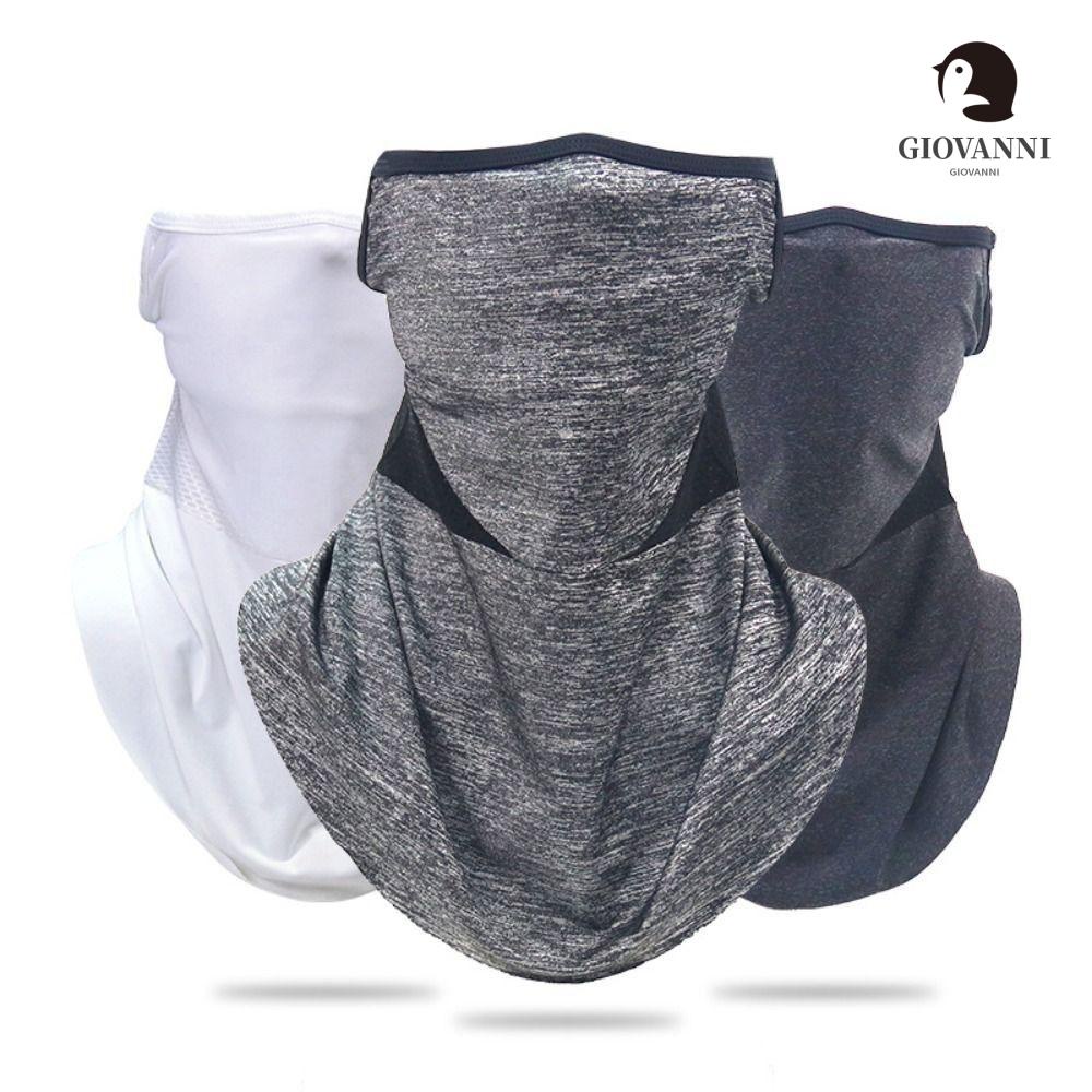 GIOVANNI Khẩu Trang Bằng Lụa Lạnh Che Nửa Mặt Chống Mồ Hôi Khi Lái Xe