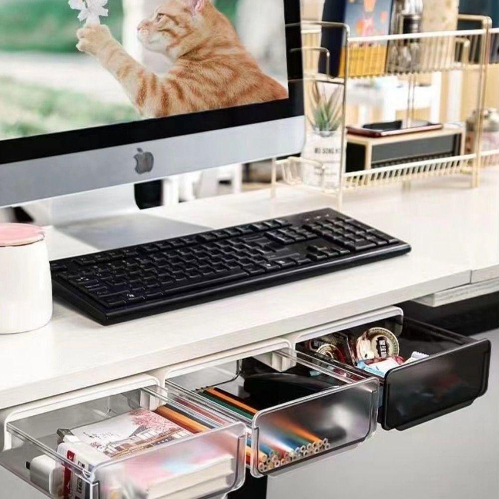 Giovanni Ngăn Kéo Đựng Đồ Trang Điểm Tự Dính Không Đục Lỗ Bằng Nhựa