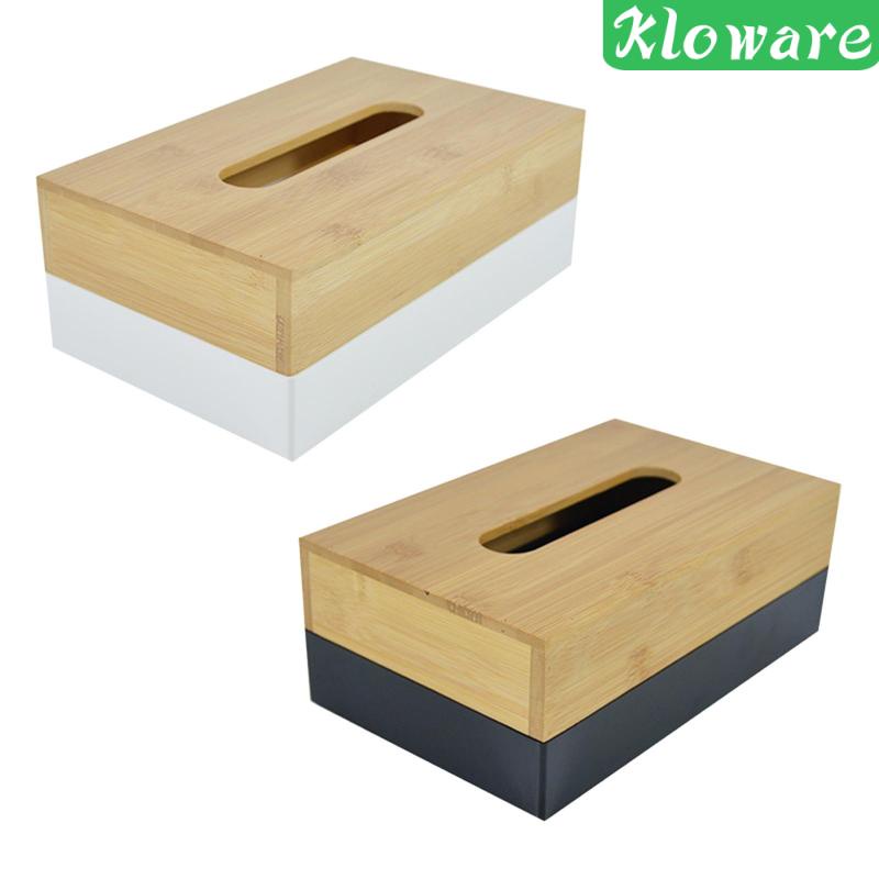 Giá Đỡ Hộp Khăn Giấy Hình Chữ Nhật Đơn Giản Sắp Xếp Gọn Gàng Cho Phòng Ngủ / Xe Hơi / Bàn Ăn