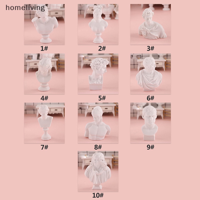 Đồ trang trí Tượng Gypsum Tỉ Lệ 1: 12 Dùng Để Trang Trí Nhà Búp Bê