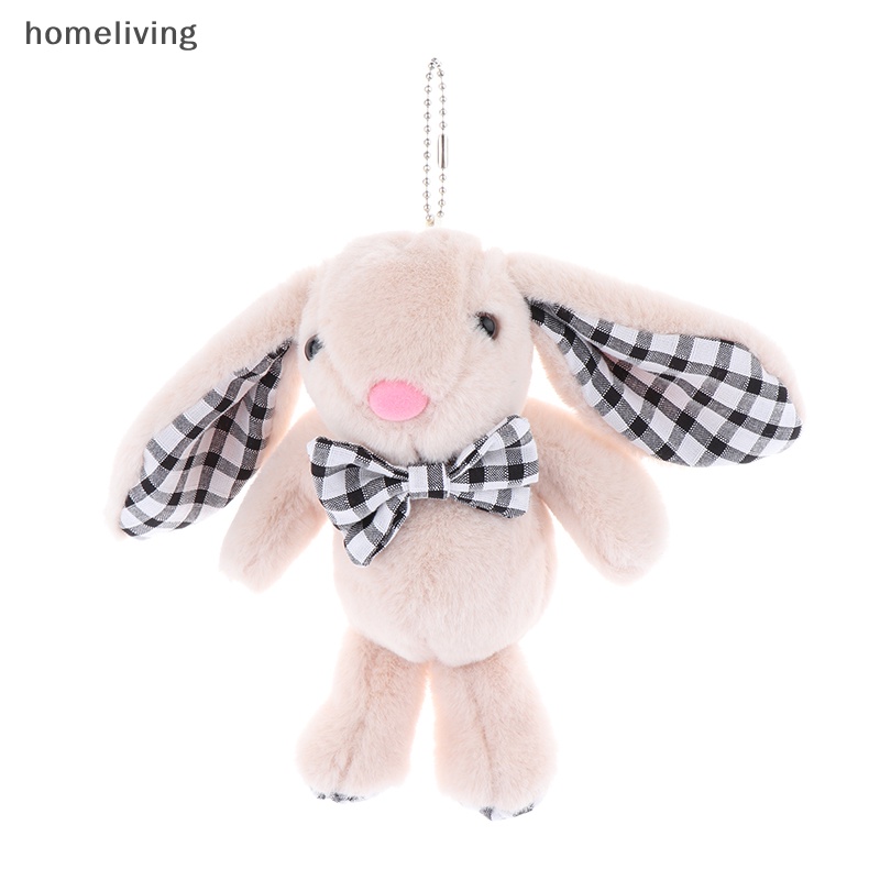 Móc Khóa Thỏ Nhồi Bông Mềm Mại Dễ Thương