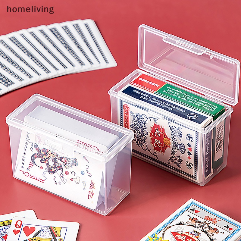 Hộp Nhựa PP Trong Suốt Đựng Thẻ Bài Poker Tiện Dụng