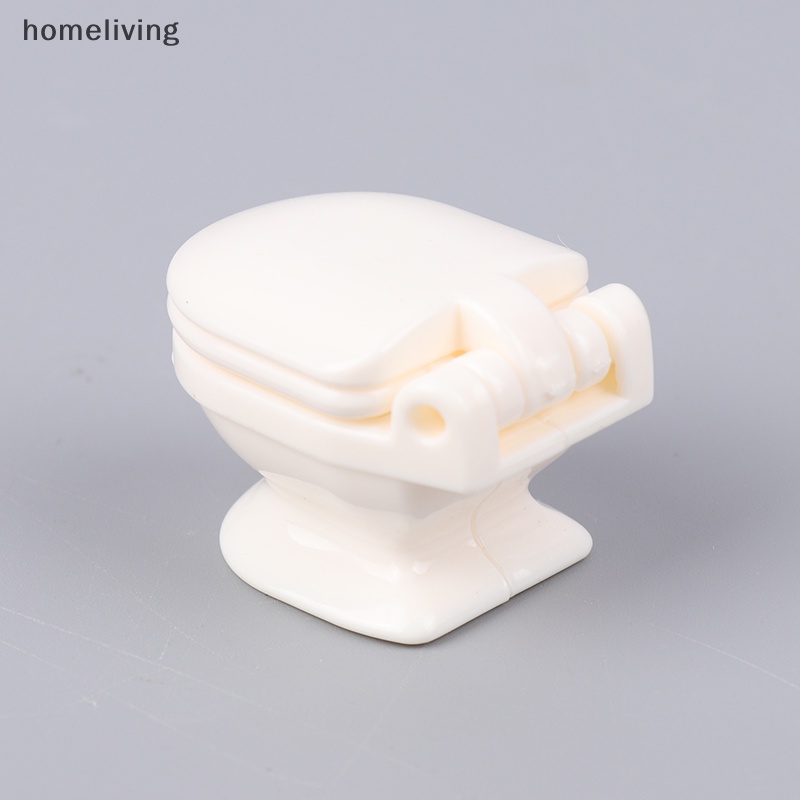 Mô Hình Nội Thất Phòng Tắm Màu Trắng Kiểu Vintage 1: 12 Trang Trí Nhà Búp Bê