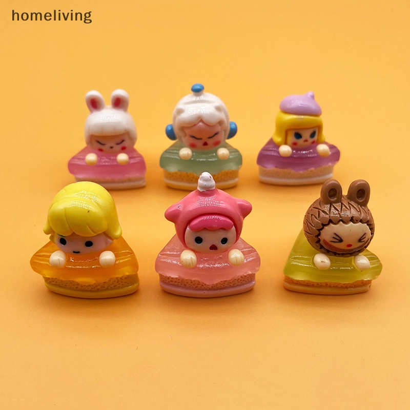 1 Đồ trang trí Bánh Kem 3D Mini Bằng Nhựa Phát Quang Dùng Trang Trí Tiểu Cảnh