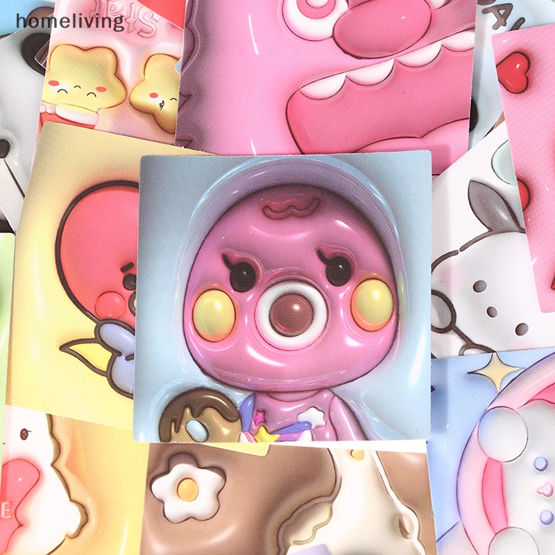 Homeliving Set 100 Miếng Dán 3d Hình kuromi my melody Dễ Thương Cho laptop Đồ Chơi Cho Bé Gái vn