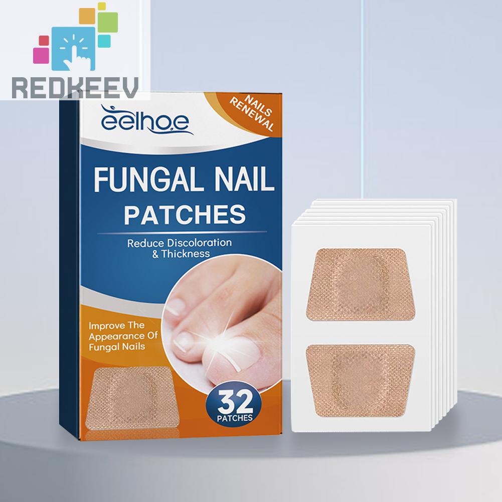 Bộ 32 Miếng Dán Điều Chỉnh Móng Tay Co Giãn Thoáng Khí Dễ Sử Dụng