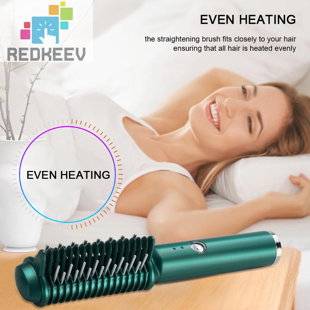 Máy Uốn Tóc Điện Không Dây Chống Bỏng Dành Cho Nam Và Nữ