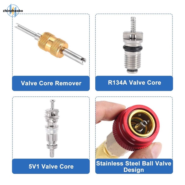 Bộ Dụng Cụ Tháo Lõi Van Máy Điều Hòa Chuyên Dụng ZHIN R134A