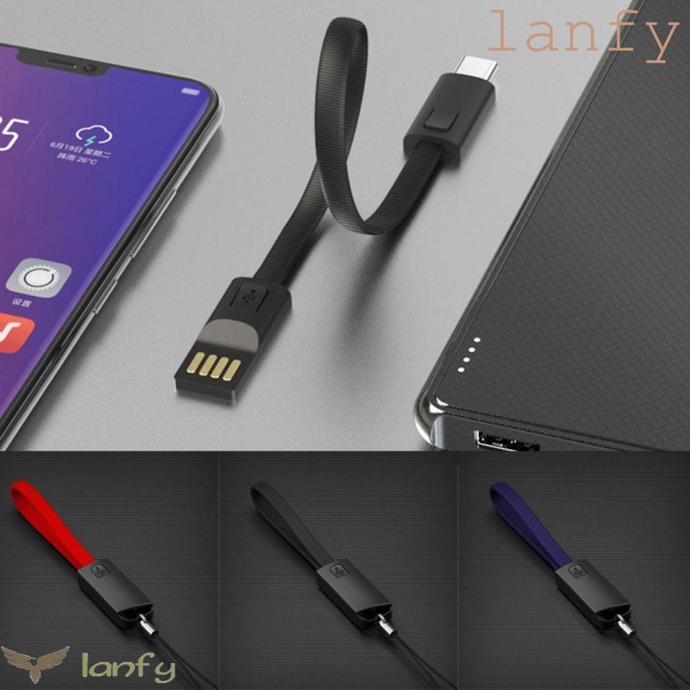 Dây Cáp Sạc Nhanh 2.4A 2.4A 22cm Bằng PVC Nhỏ Gọn Tiện Dụng