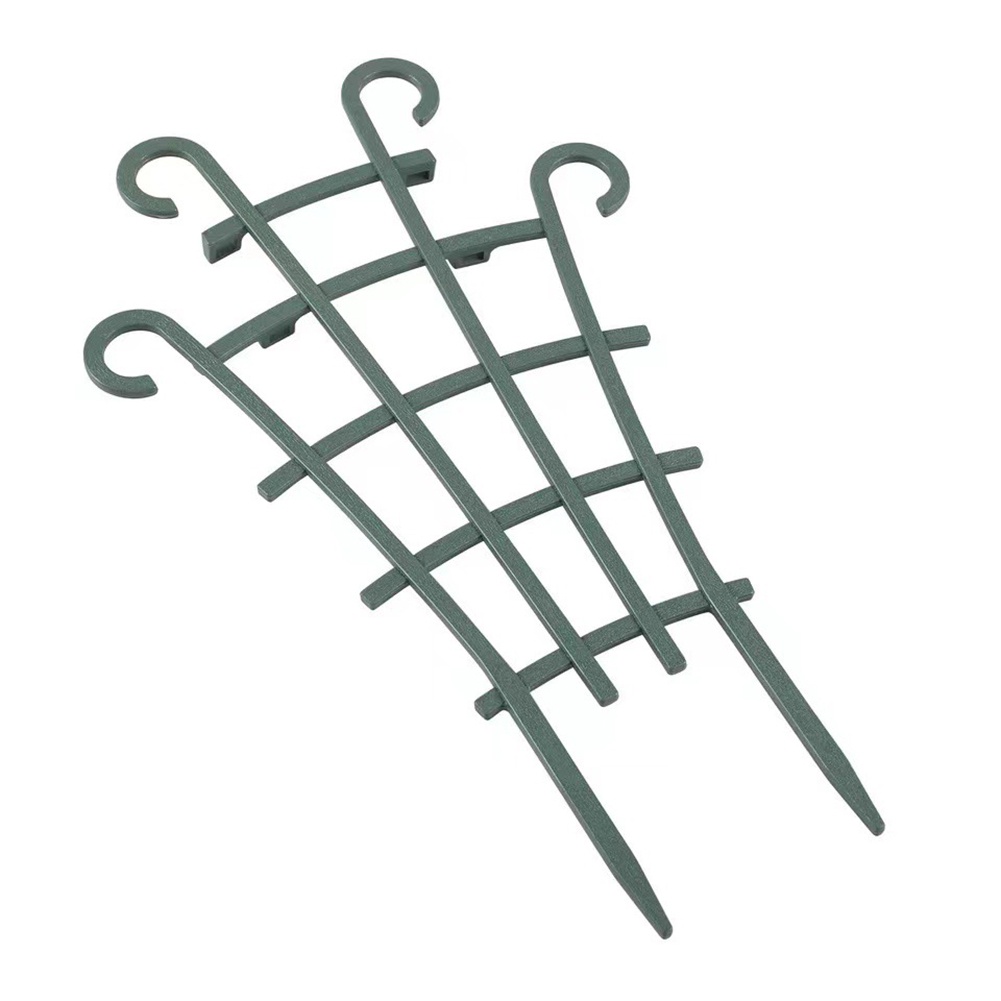 Plant pergola rack trang trí mộc mạc vườn hình học không đều đặn