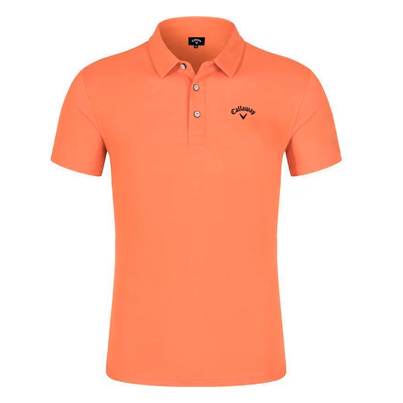 Áo Thun Đánh Golf Tay Ngắn Cổ Bẻ Chất Liệu Khô Thoáng Nhanh Thời Trang Mùa Hè 2023 Cho Nam