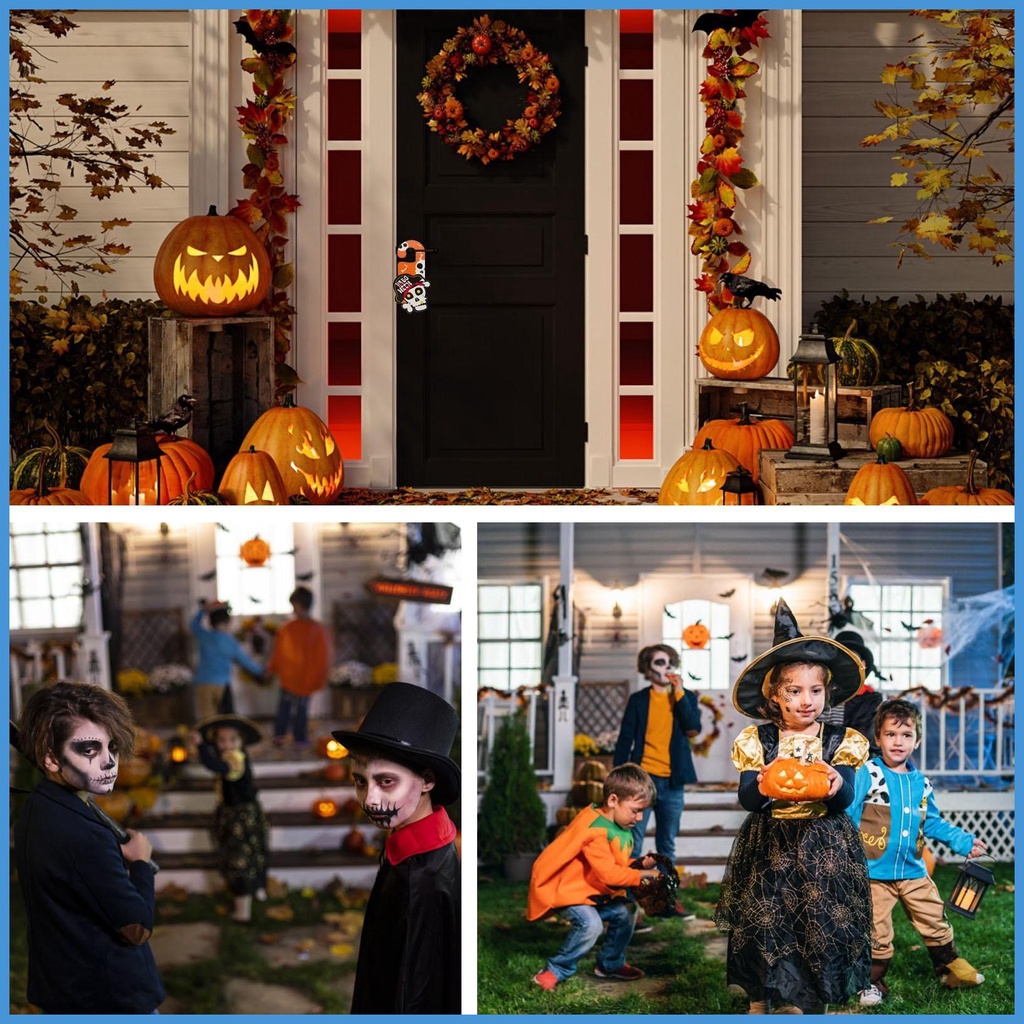 Biển Hiệu Treo Cửa Trang Trí Phong Cách Halloween