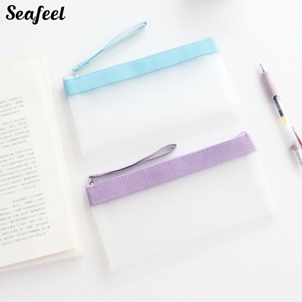 Túi Đựng Bút Chì Sức Chứa Lớn Có Khóa Kéo Tiện Dụng