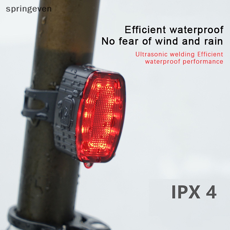 Bộ Đèn Led Gắn Đuôi Xe Đạp Có Thể Sạc Lại Bằng Cổng USB