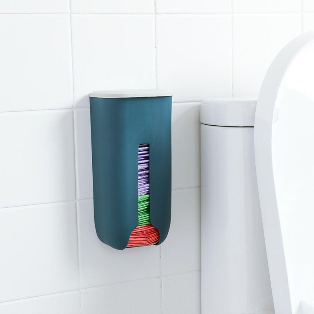 Giá Đỡ Túi Đựng Rác Gắn Tường Sức Chứa Lớn Bằng Nhựa Tiện Dụng Cho Phòng Tắm
