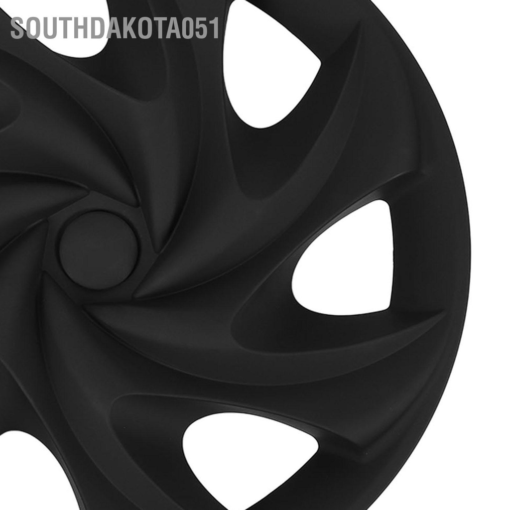 Southdakota051 4 19in Bánh Xe Hubcap Mờ Đen Thoáng Mát Thể Thao Bảo Vệ Toàn Diện Thay Thế Cho Mẫu Tesla Model Y 2020 Đến 2023