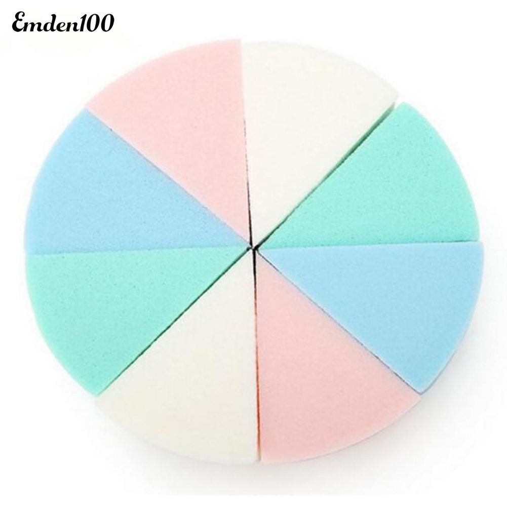 Set 8 Mút Trang Điểm Hình Tam Giác Mềm Mịn Chuyên Nghiệp