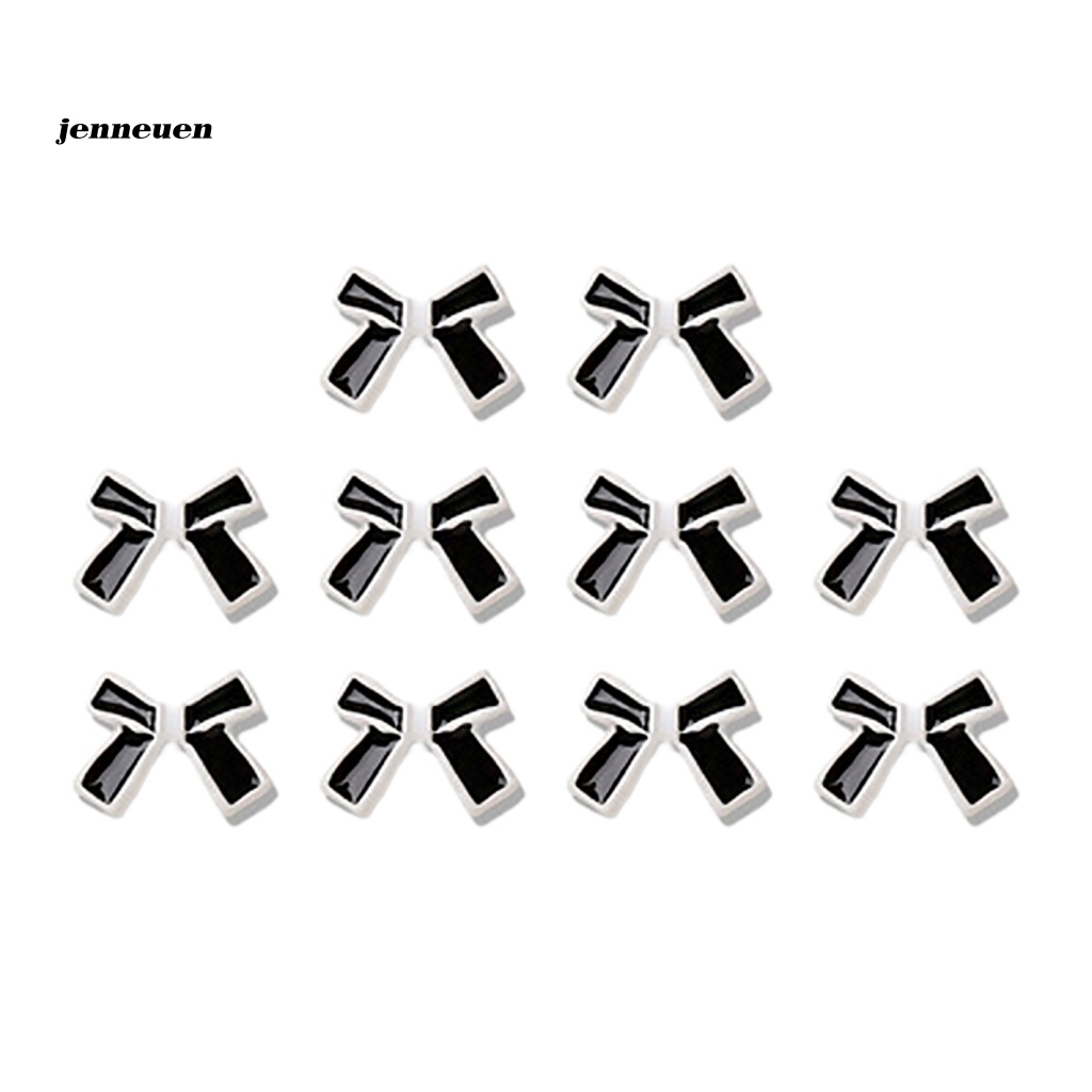 Set 10 Hoa Trà Đính Trang Trí Móng Tay Nghệ Thuật