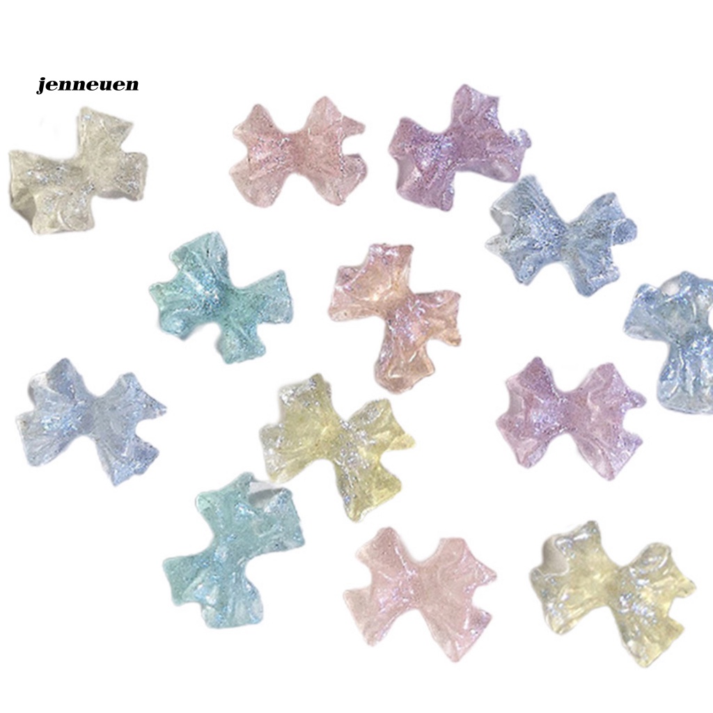 Set 30 Phụ Kiện Trang Trí Móng Tay Lấp Lánh Trọng Lượng Nhẹ Dành Cho Nữ