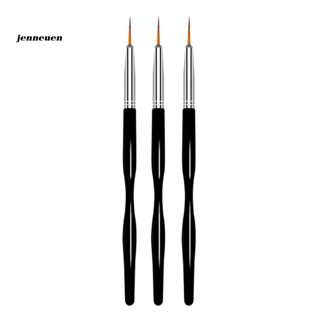 Set 3 Bút Vẽ Trang Trí Móng Nghệ Thuật Chống Mài Mòn