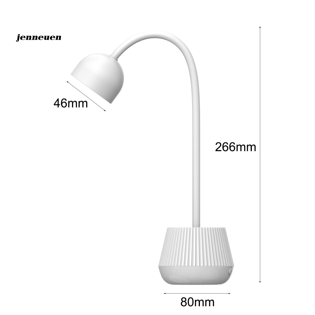 Máy Sấy Móng Tay Cổ Ngỗng Bằng ABS Có Đèn LED Tùy Chỉnh Tiện Dụng Cho Gia Đình