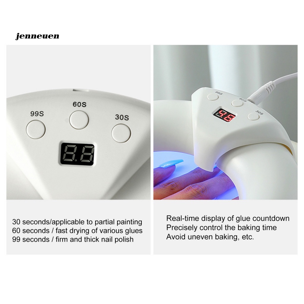 Đèn LED Kỹ Thuật Số Dùng Để Hong Khô Sơn Móng Tay