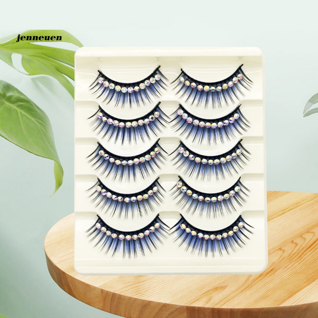 1 Hộp Lông Mi Giả Mini Uốn Cong Trang Điểm Sân Khấu Làm Đẹp