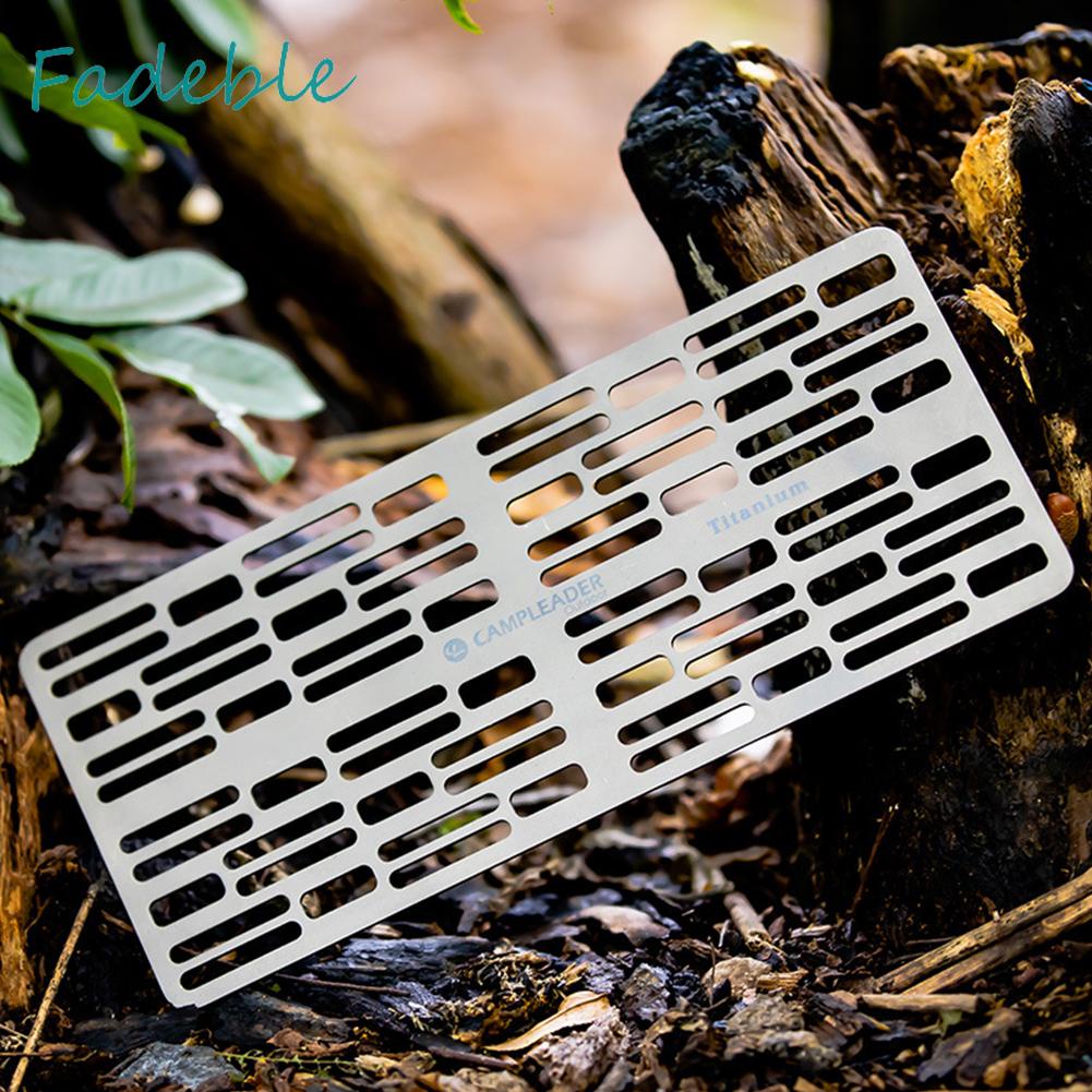 Lò Nướng Siêu Nhẹ Bằng Titan Cách Nhiệt Tiện Dụng Mang Theo Dã Ngoại