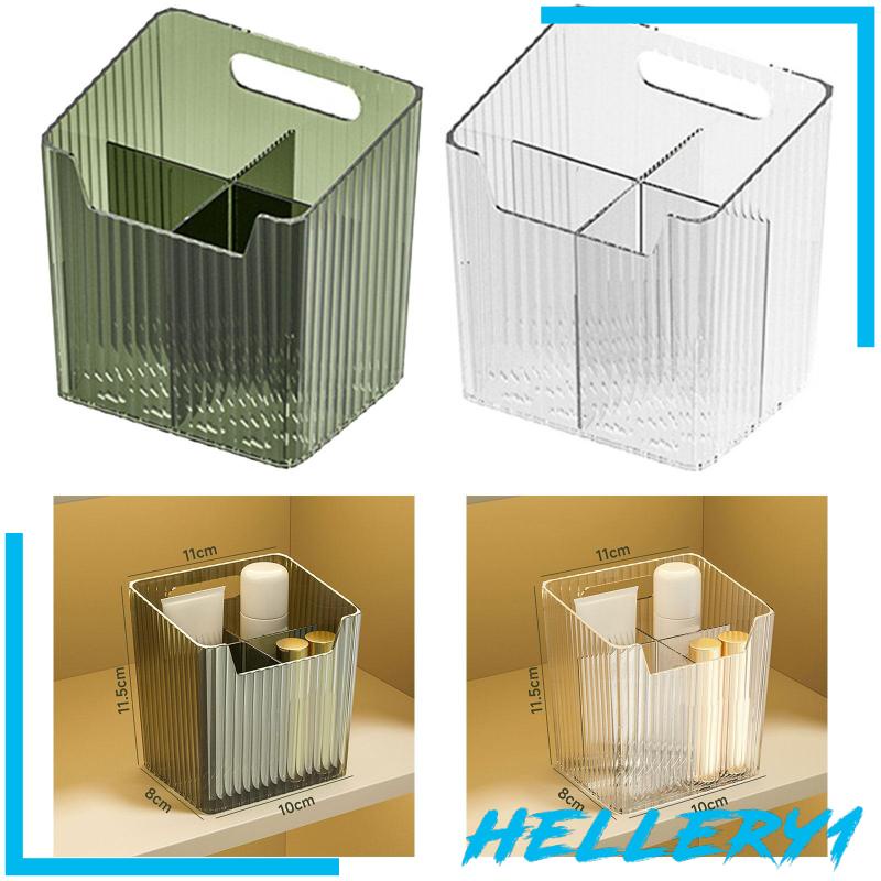 Hộp Đựng Đồ Dùng Chia Ngăn Cỡ Lớn Siêu Bền Tiện Dụng Cho Nhà Tắm / Nhà Bếp