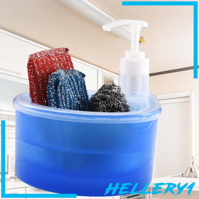 Bình Đựng Xà Phòng Rửa Tay 34oz Kèm Giá Đỡ Và Vòi Xịt Tiện Dụng