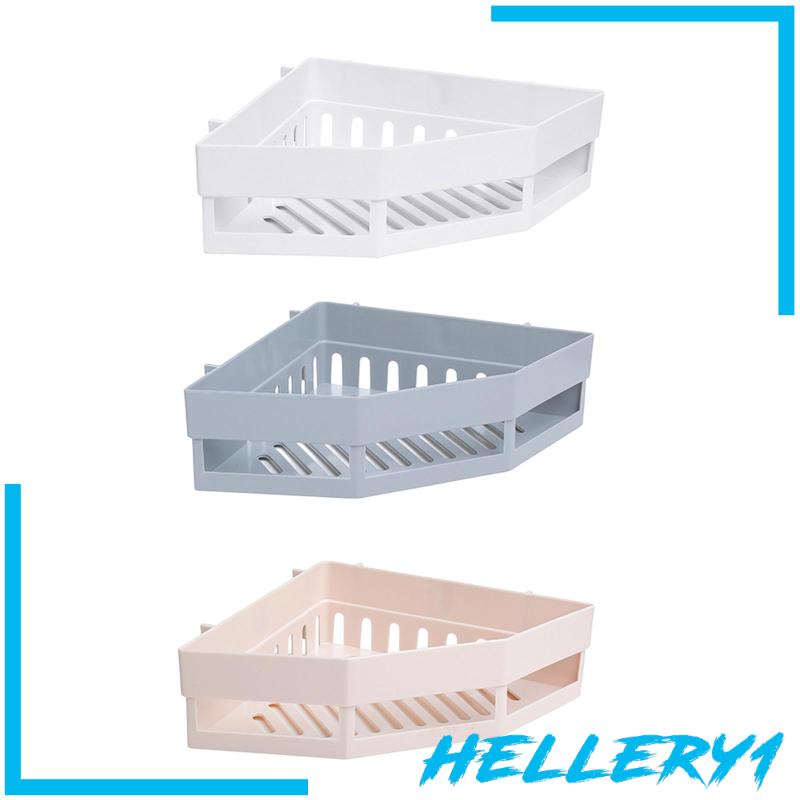 Giá Đỡ Đựng Dầu Gội Gắn Góc Tường Tiện Dụng Cho Phòng Tắm