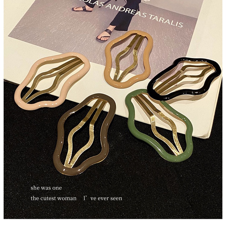 Kẹp Tóc Phẳng Thời Trang Mùa Hè Cho Nữ