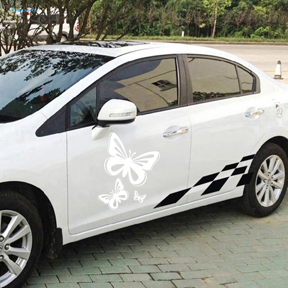 Miếng Dán Hình Bướm Chống Nước Trang Trí Xe Hơi