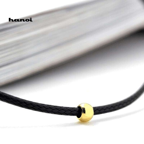 Vòng cổ Choker Da MặT HạT TròN ThờI Trang Cho Nữ