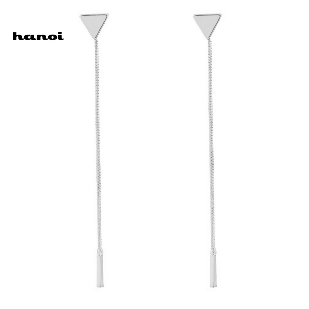 Đôi Khuyên Tai Dài Gắn Núm Tua Thời Trang Cho Nữ