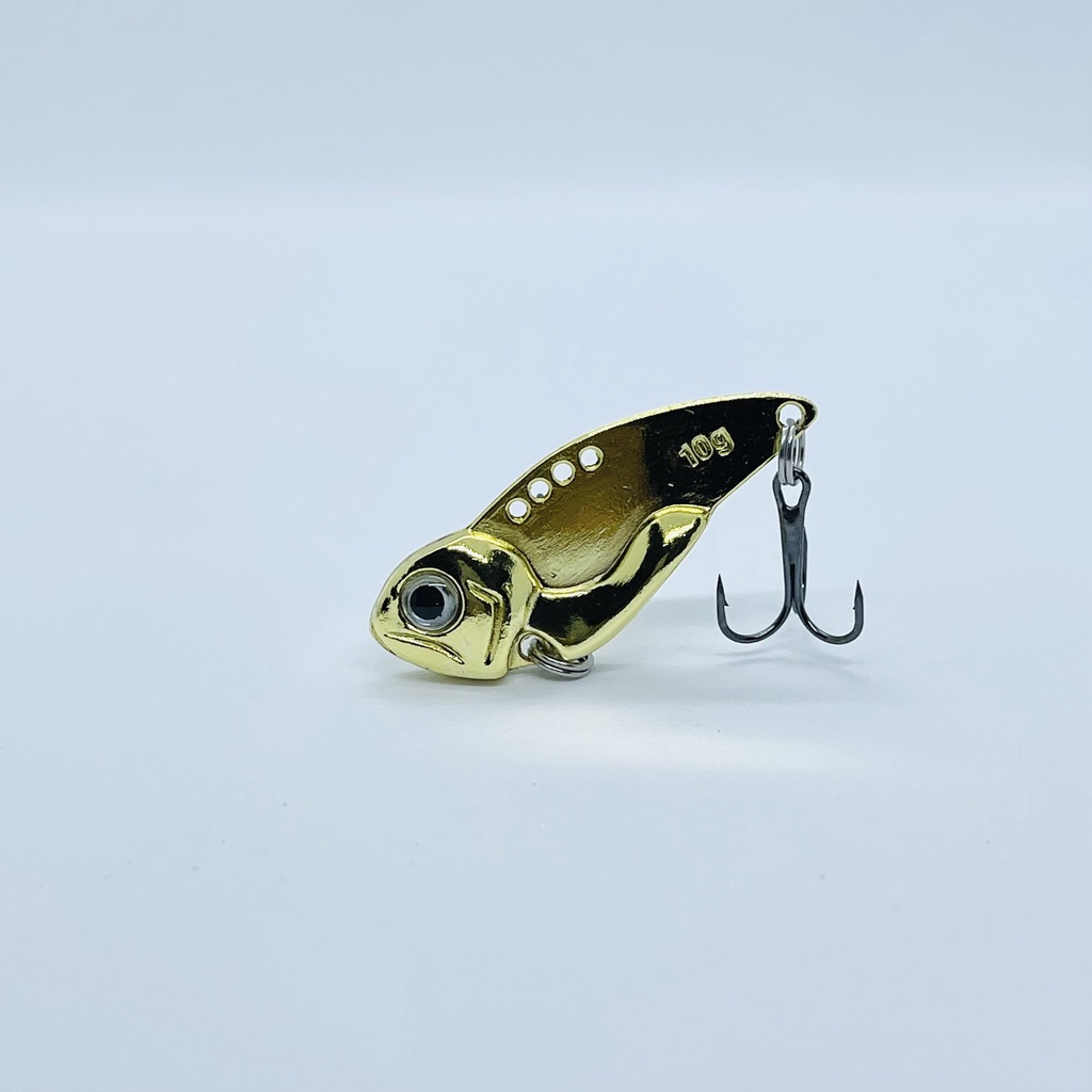 Mồi câu lure cá sắt VIB 3,5cm/10gr ANam-Fishing cá sắt câu lure siêu nhạy giá siêu rẻ, màu sắc ngẫu nhiên