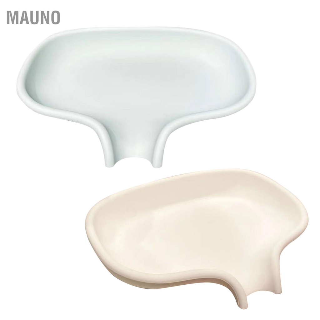 Mauno Ốp Xà Phòng Có Khay Thoát Nước Tắm Nhà Drainable Bảo Vệ Bồn Rửa Điện Lưu Trữ Giá Đỡ