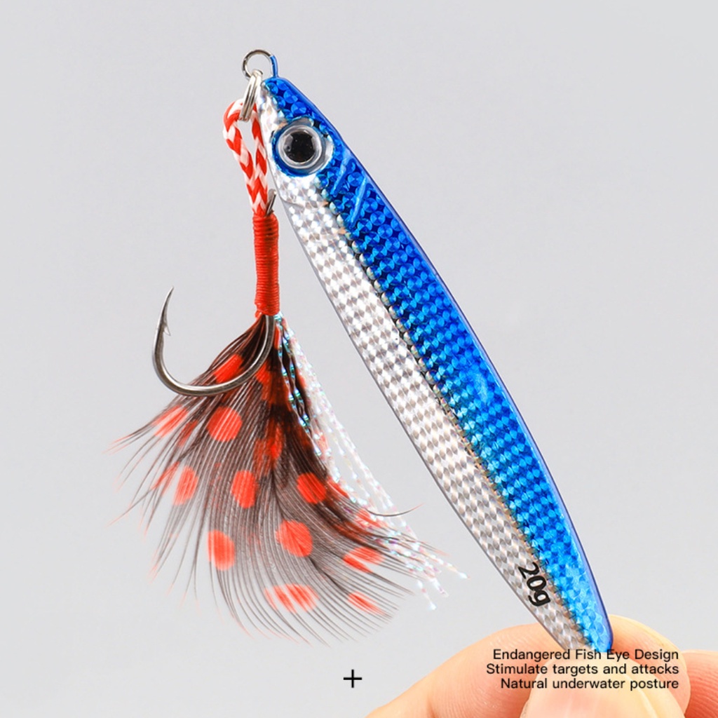 Mồi Giả Câu Cá Bằng Kim Loại 7g / 10g / 15g / 20g / 30g