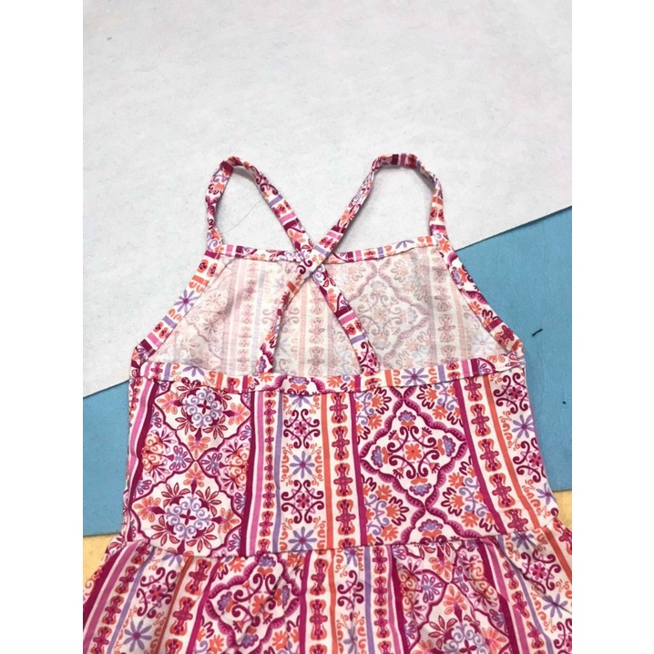 Đầm 2 dây PLACE dư xịn cho bé 15-45 kg