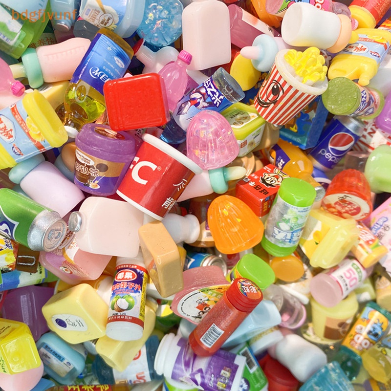 Set 5 Đồ Ăn Nhanh Mini Dễ Thương Cho Nhà Búp Bê