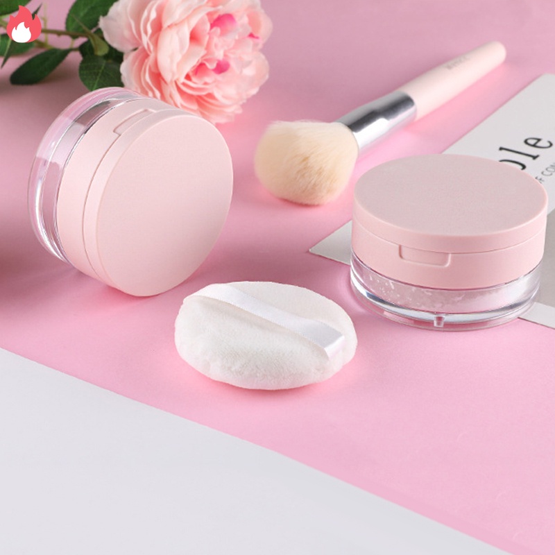 Hộp Đựng Phấn Phủ Bột Mật Ong Dạng Bột Lỏng Chất Liệu Co Giãn Tiện Lợi RYVN