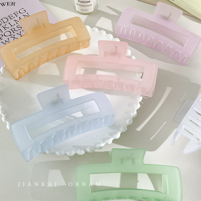 Kẹp Tóc Hình Cá Mập Nâng Cao Màu Kẹo Ngọt Dành Cho Bạn Nữ 2023