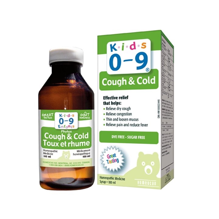 Siro Cảm Cúm Cho Bé COUGH & COLD SYRUP FOR KIDS cho bé từ 0 đến 9 tuổi