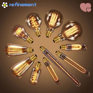 REFINEMENT Bóng Đèn Edison Ánh Sáng Trắng Ấm Kiểu Cổ Điển Độc Đáo Dùng Trang Trí