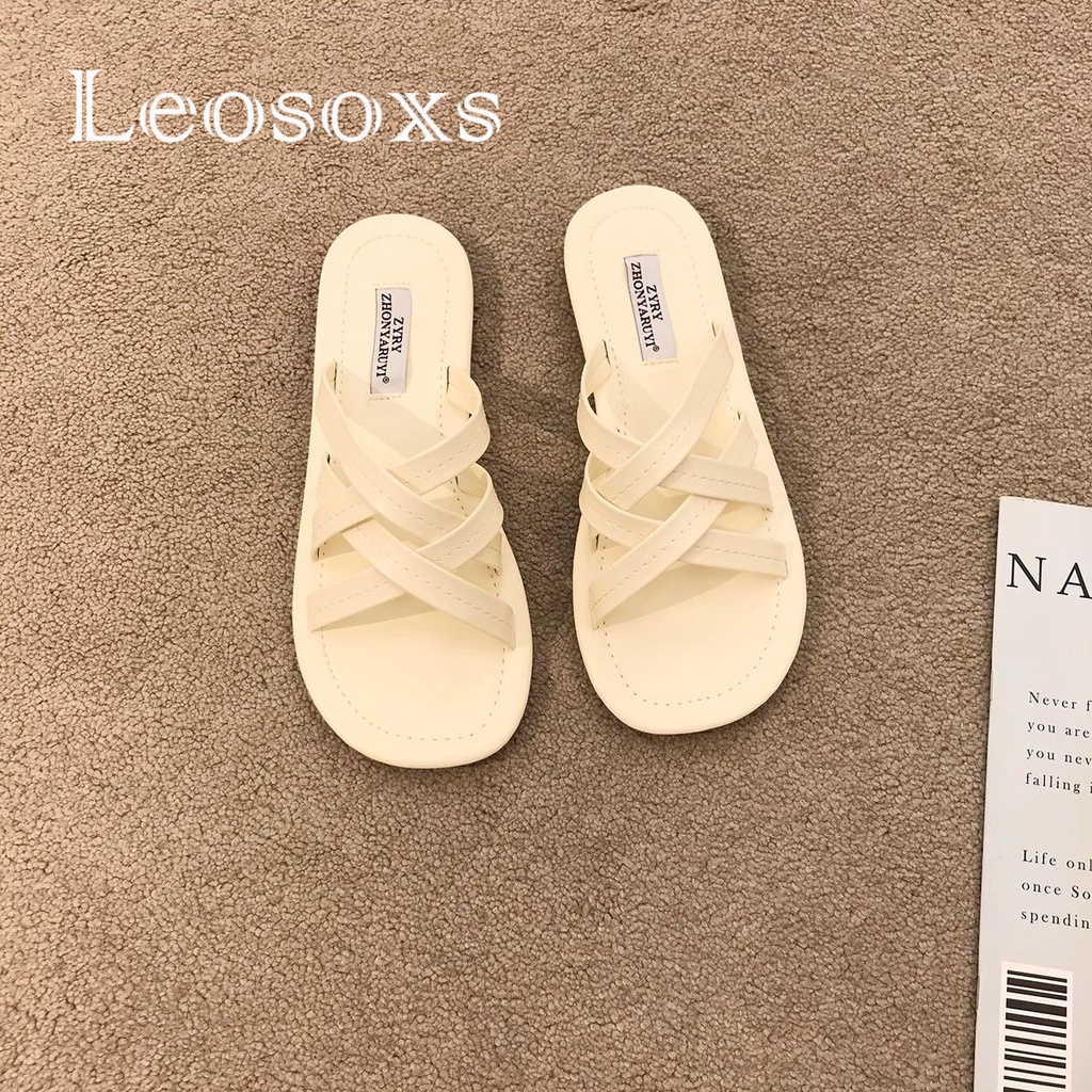 Dép LEOSOXS 072416 đế cao chống trượt thời trang dành cho nữ