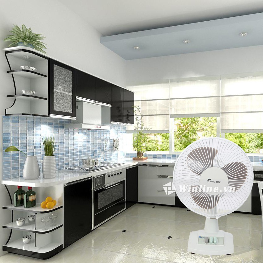 Quạt bàn HD 601 Chinghai_Hàng chính hãng