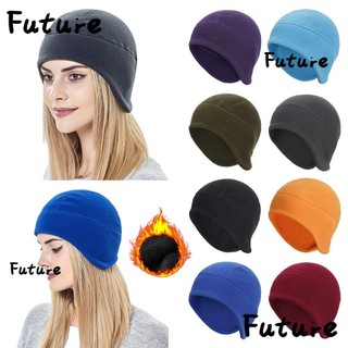 Nón len trùm đầu giữ ấm phong cách thời trang unisex
